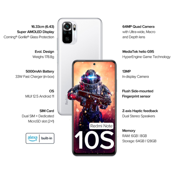 Redmi Note 10s Pre-owned Online Sale