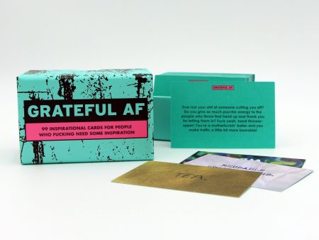 Grateful AF Affirmation Deck Online Sale