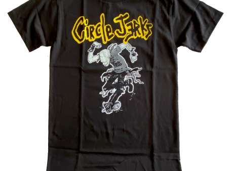 Circle Jerks Blk White Skank Man T-Shirt Online now