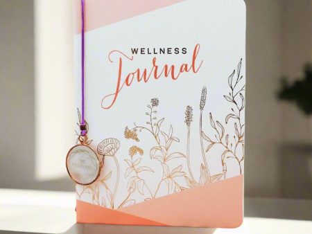 Wellness Journal + Inspiring Bookmark Set – Reflect, Track, and Achieve Your Wellness Goals Online