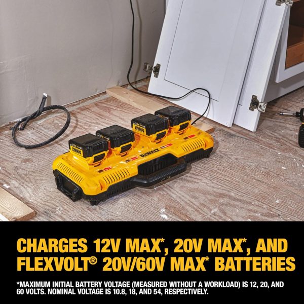 DEWALT 12V  20V  60V MAX* Multiport Simultaneous Fast Charger Sale