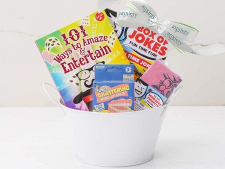 Box Of Jokes Gift Basket For Discount