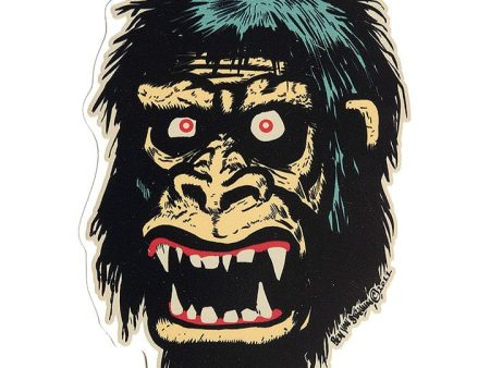 Ben Von Strawn Go Go Gorilla Sticker Discount