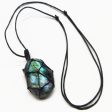 Stone of Transition Labradorite Pendant Necklace – Embrace Change Supply