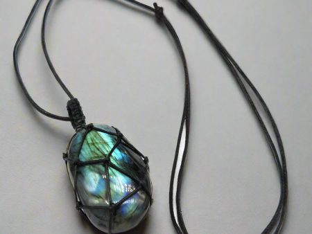 Stone of Transition Labradorite Pendant Necklace – Embrace Change Supply