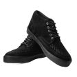 TUK Black Suede 5-Eye Creeper Sneaker A3153 Online