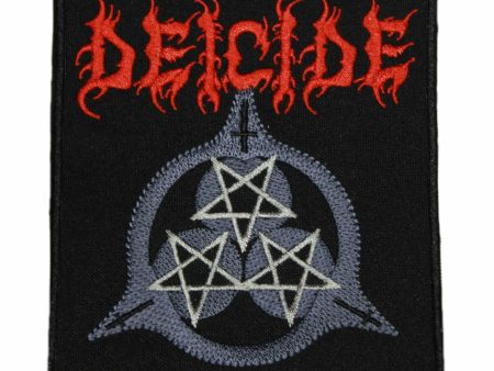 Deicide 3 Star Embroidered Patch Fashion