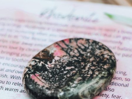 Rhodonite Worry Stone – The Rescue Stone for Emotional Healing Cheap