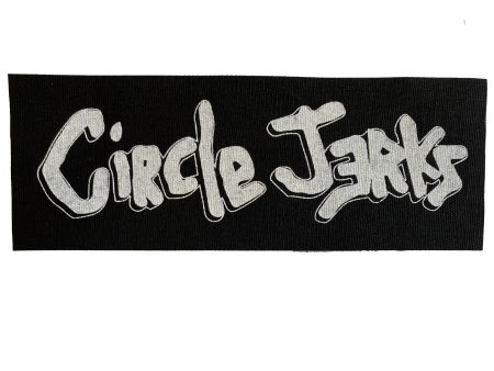 Circle Jerks Logo Cloth Patch Supply