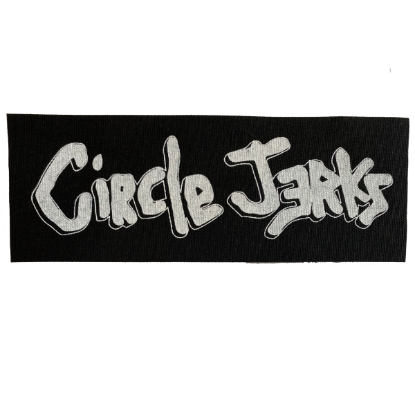 Circle Jerks Logo Cloth Patch Supply