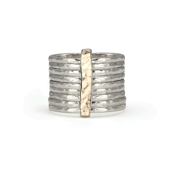 Breath Silver Fidget Ring Online now