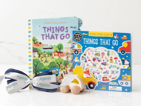 Things That Go New Baby Gift Basket For Discount