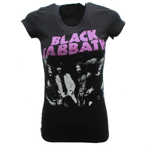 Black Sabbath Womens Tee Discount