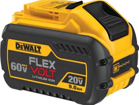 DeWALT DCB609 Rechargeable Battery Pack, 20 60 V Battery, 9 Ah Supply