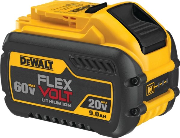 DeWALT DCB609 Rechargeable Battery Pack, 20 60 V Battery, 9 Ah Supply