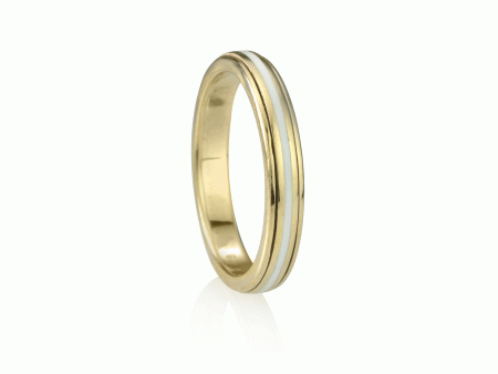 Virtue Yellow Gold Fidget Ring Online Sale