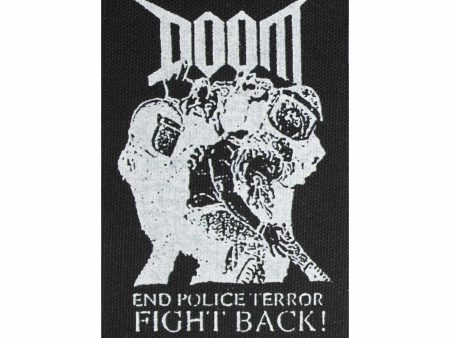 Doom End Police Terror Cloth Patch Online