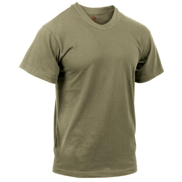 Coyote Brown Cotton T-Shirt on Sale