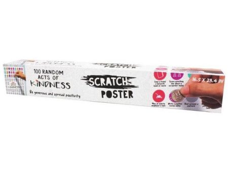 Random Acts Of Kindness Scratch Poster Supply