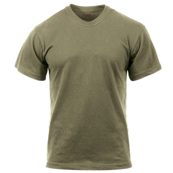 Coyote Brown Cotton T-Shirt on Sale