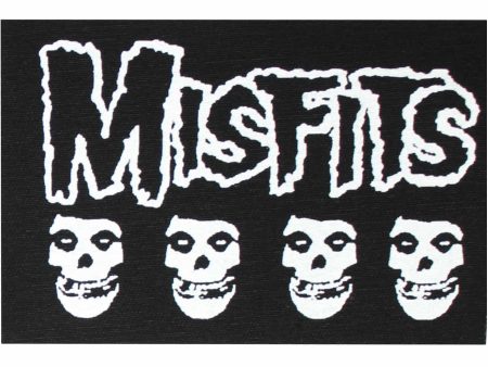 Misfits Fiend Skulls Cloth Patch Online