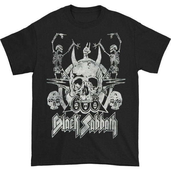 Black Sabbath Skeletons T-Shirt Discount