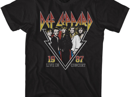 Def Leppard Live 1987 T-Shirt For Discount