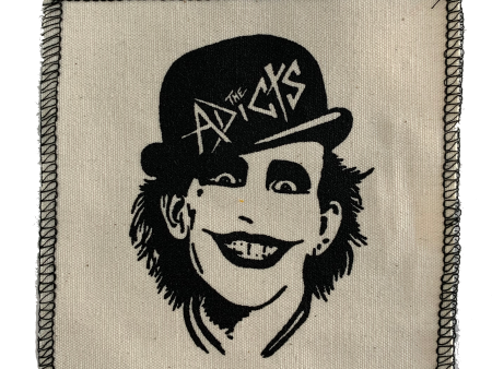 Adicts White Cloth Patch For Cheap