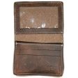 Brown Card Case Wallet Expandable Sale