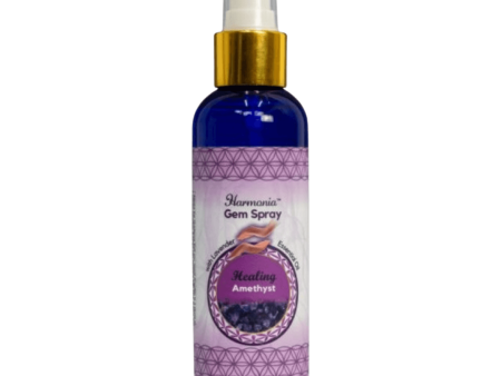 Healing Amethyst Lavender Crystal Wellness Spray for Guidance Supply