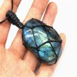 Stone of Transition Labradorite Pendant Necklace – Embrace Change Supply