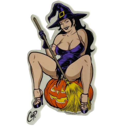 Coop Witchy-Poo Sticker Supply