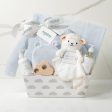 Bundle of Joy Baby Gift Basket in Blue on Sale