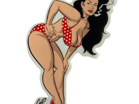 Coop Bikini Girl Sticker Hot on Sale