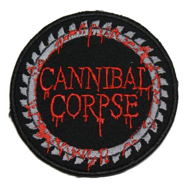 Cannibal Corpse Saw Blade Patch For Sale