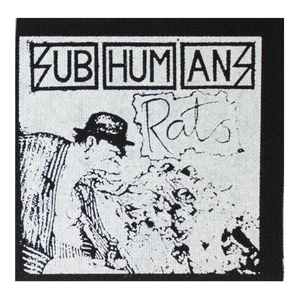 Subhumans Rats Cloth Patch Online