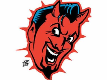 Vince Ray Devil Head Sticker Sale