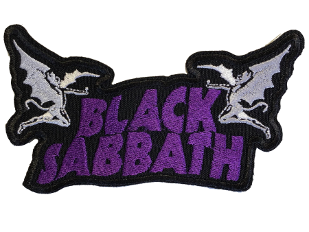 Black Sabbath Logo Embroidered Patch Online