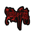 Deeds of Flesh Embroidered Patch Discount