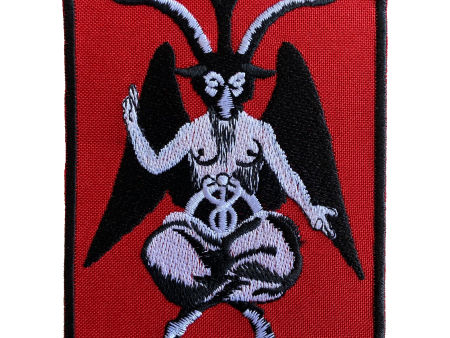 Baphomet Embroidered Patch For Cheap