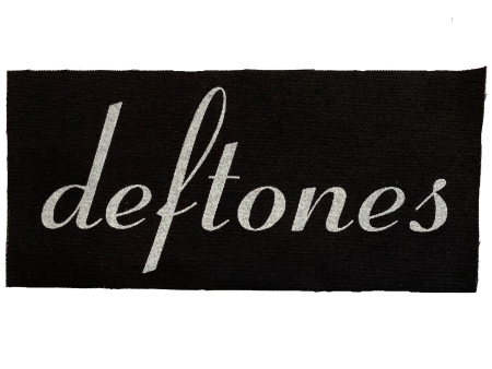 Deftones Cloth Patch For Discount