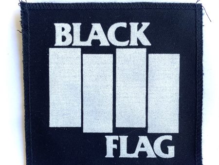 Black Flag Logo Cloth Patch For Sale