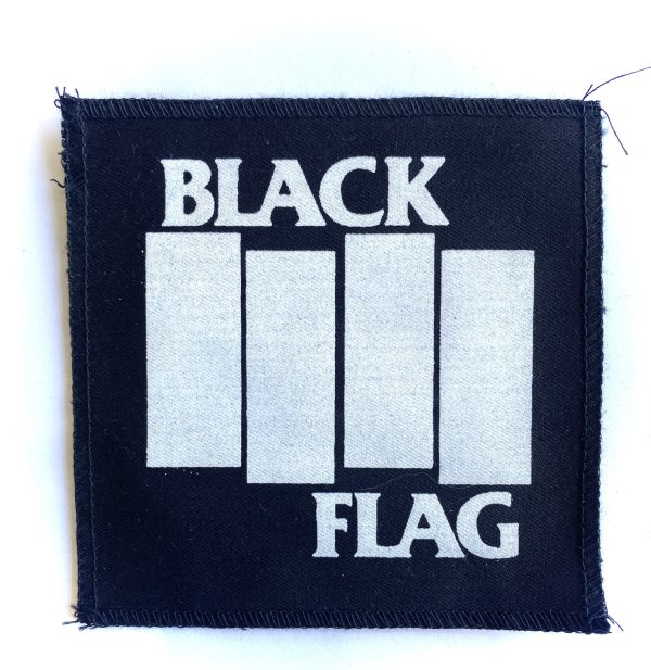 Black Flag Logo Cloth Patch For Sale