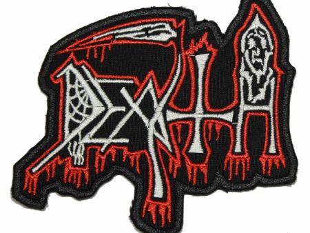 Death Original Logo Embroidered Patch on Sale