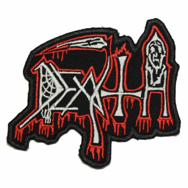 Death Original Logo Embroidered Patch on Sale