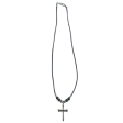 Slim Skulls Cross Necklace Online