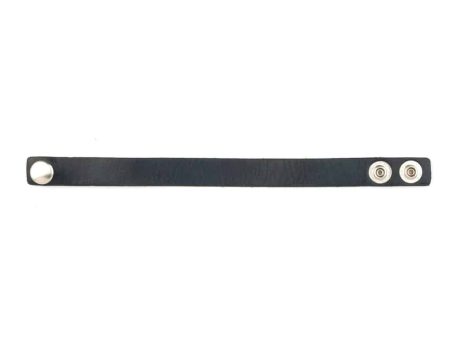 Slim Black Wristband Online