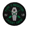 Type O Negative Casket Crew Embroidered Patch For Discount