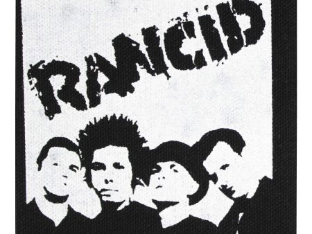 Rancid Group Photo Cloth Patch Hot on Sale