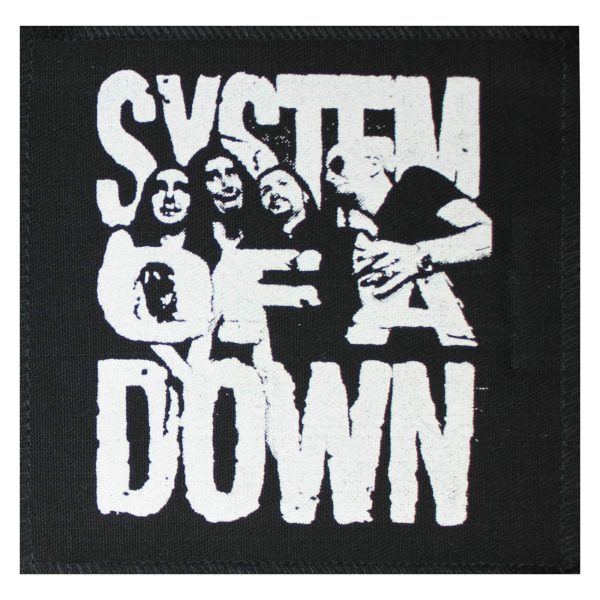 System of a Down Band Cloth Patch For Cheap